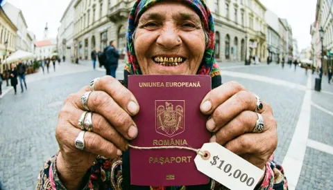 Мошенники торговали паспортами Румынии