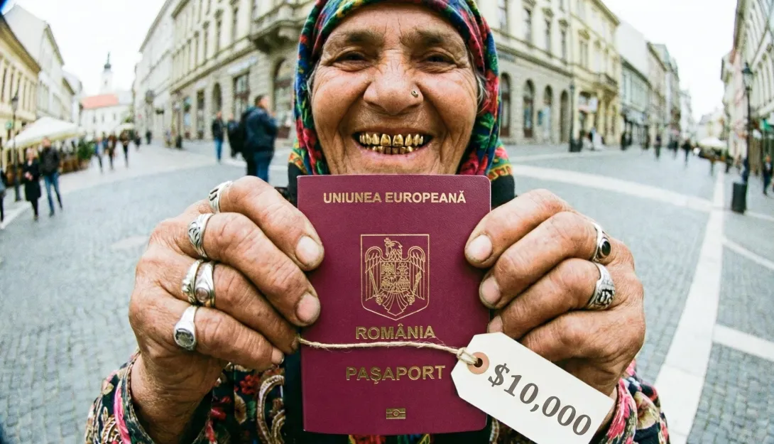 Мошенники торговали паспортами Румынии